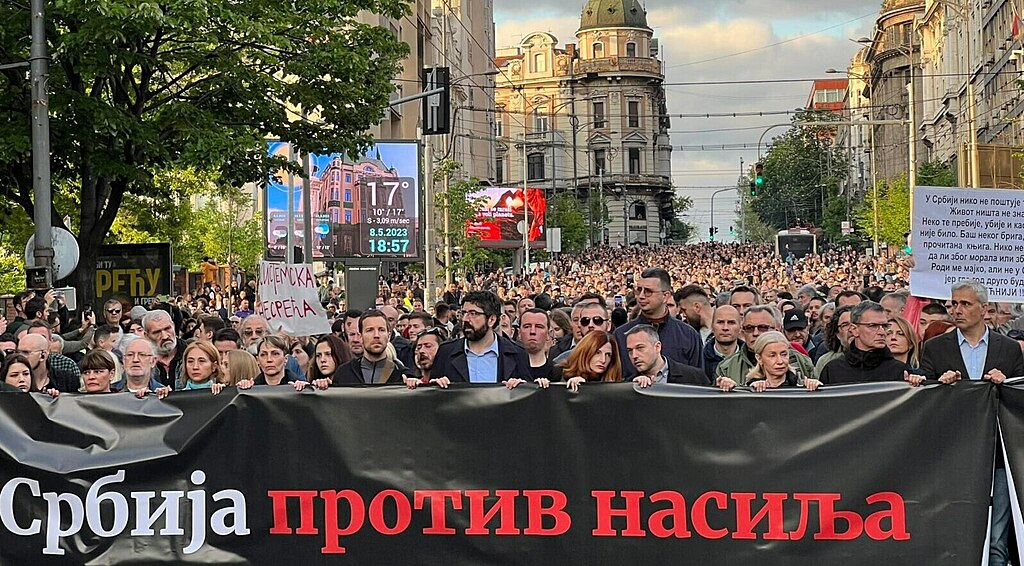 Large Demonstration Shakes Serbia’s Populist Government